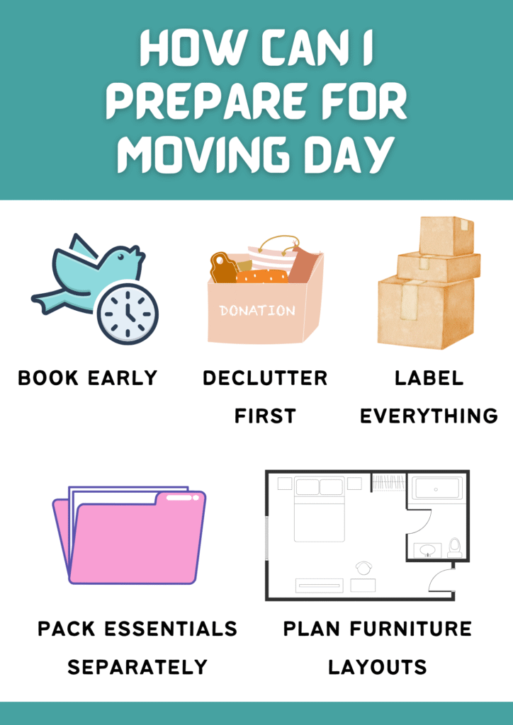 how can I prepare for moving day