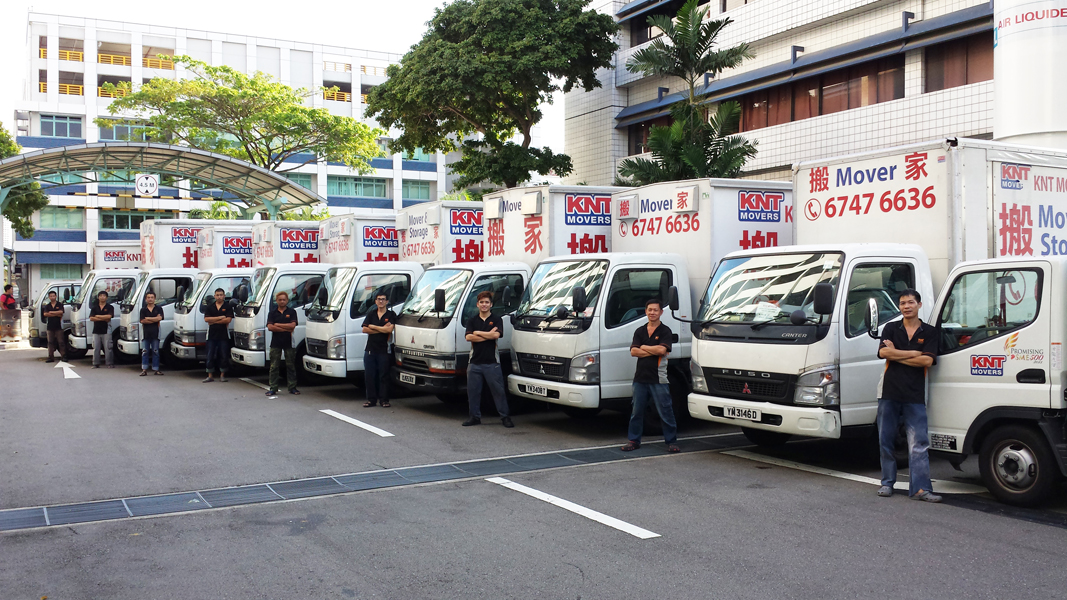 KNT Movers Trucks and Drivers