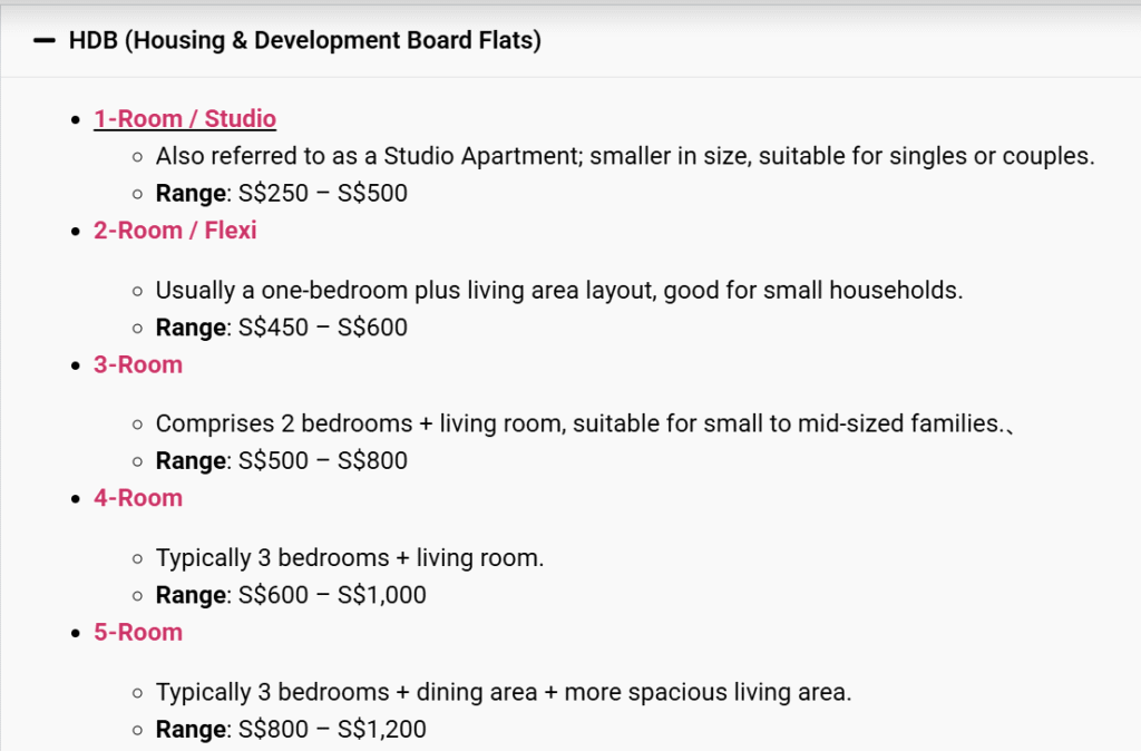 Move Move Movers HDB Move Pricing Guide