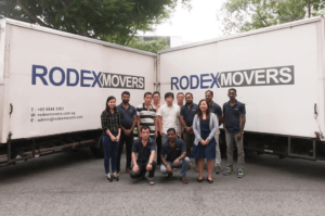 Rodex Movers Team and Lorries