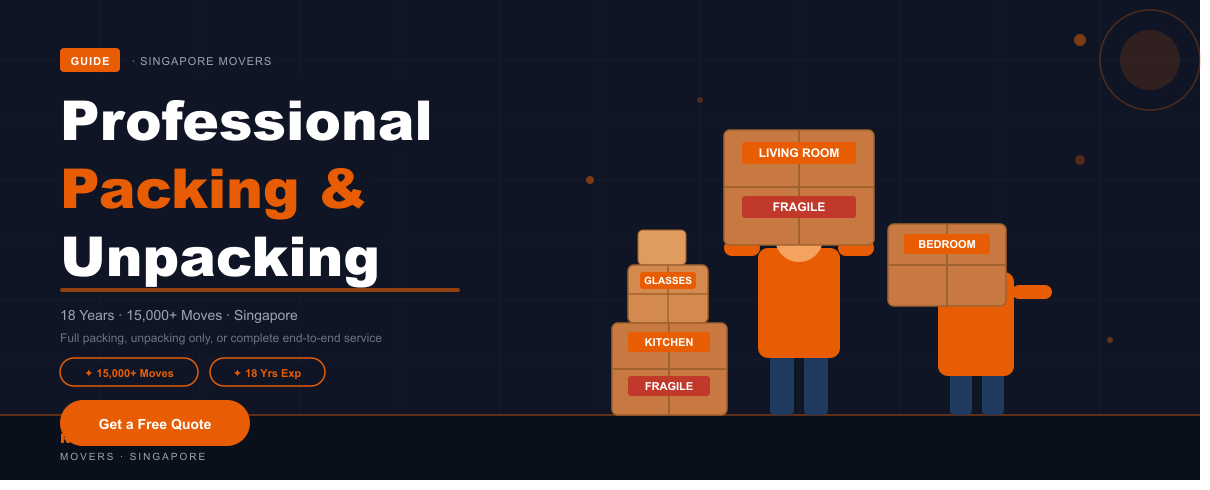 Professional Packing and Unpacking Services Singapore